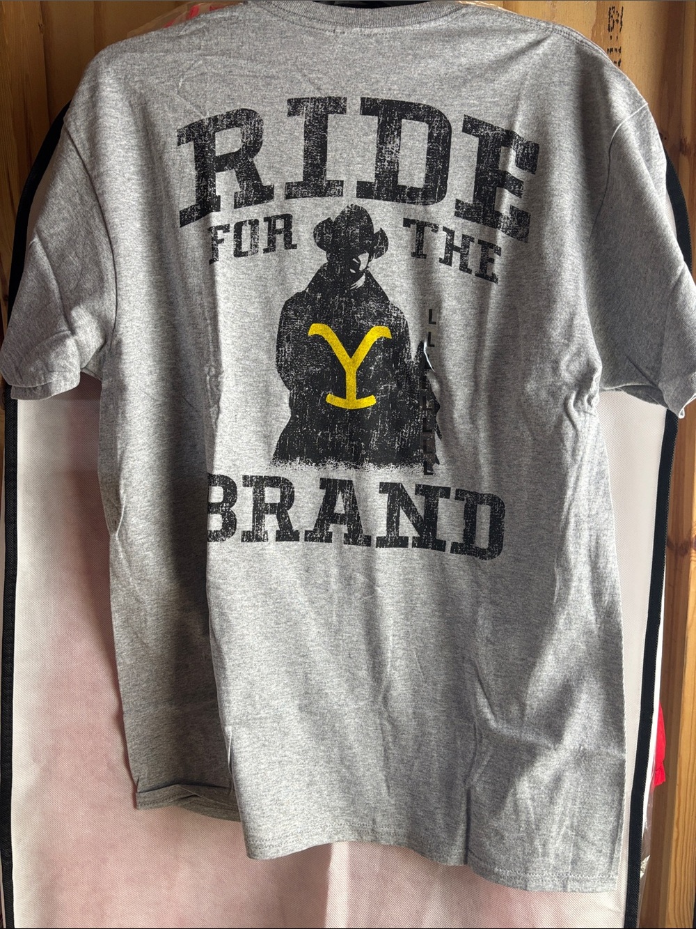 Gray 'Ride for the Brand' Graphic Tee - Men